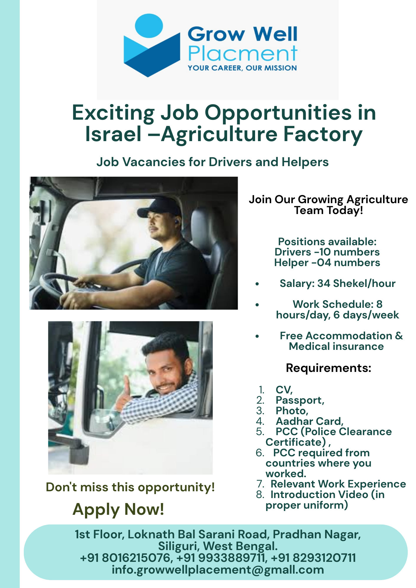 DRIVER AND HELPER